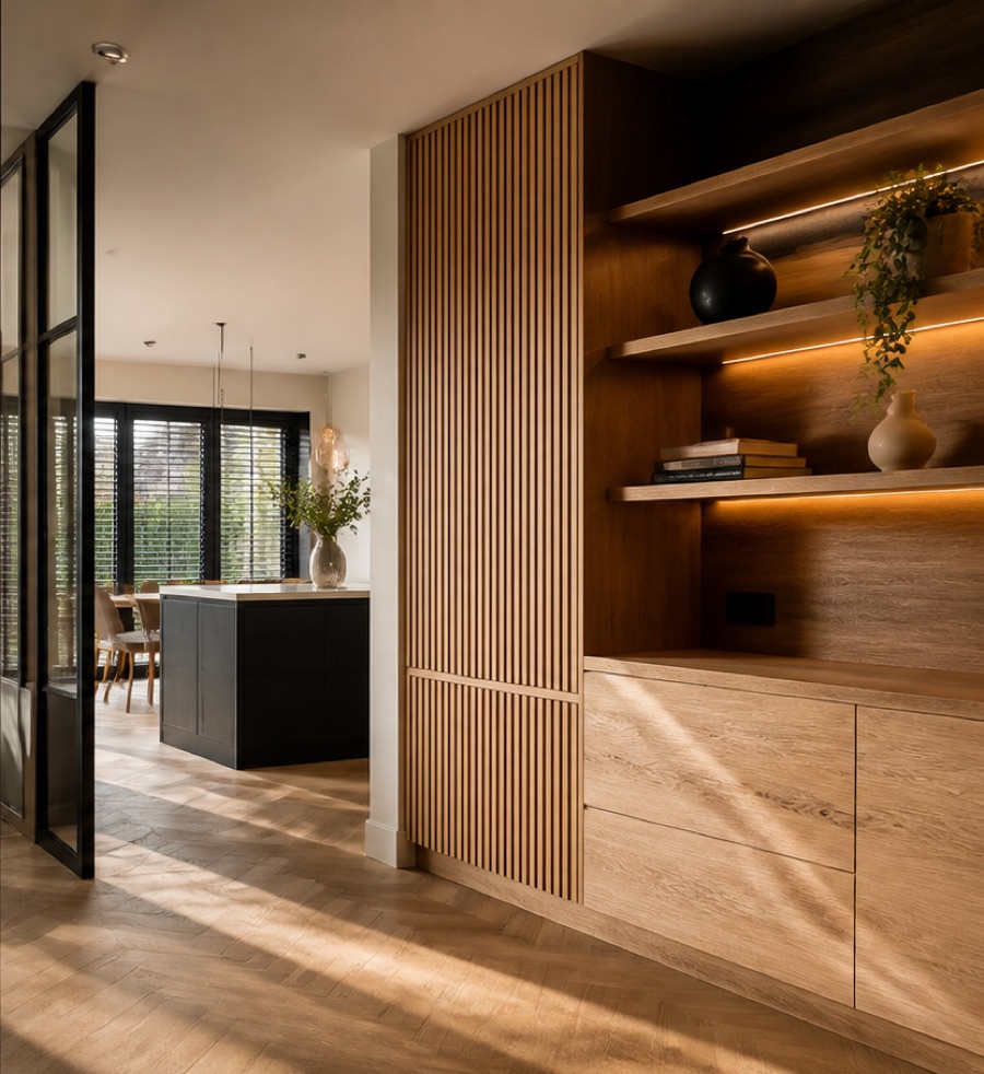 Warm maatwerkinterieur van VV Verbouw en Renovatie